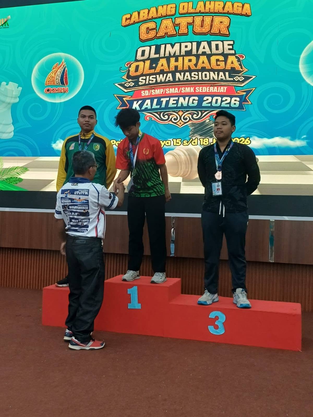 Juara 1 Cabang Olahraga Catur O2SN Jenjang SMA Tahun 2026
