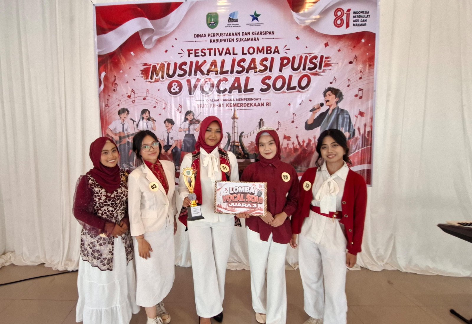 Juara 3 Lomba Vocal Solo